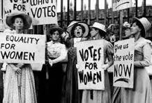 Votes for women protest